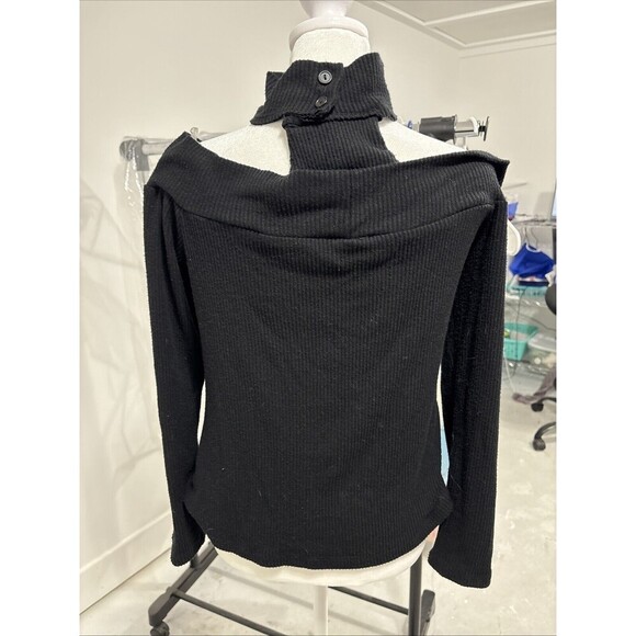 LNA Clothing  Sweater With Next Band Black Small - Picture 4 of 6